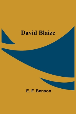 David Blaize 9354590187 Book Cover