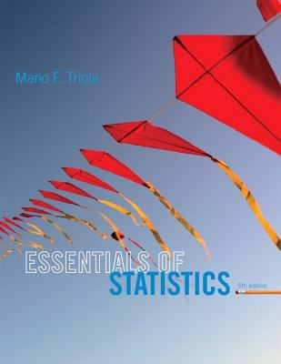 Essentials of Statistics Plus Mylab Statistics ... 0133864960 Book Cover