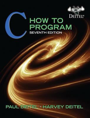 C How to Program 013299044X Book Cover