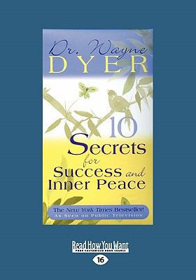 10 Secrets for Success and Inner Peace (Large P... [Large Print] 1458729974 Book Cover