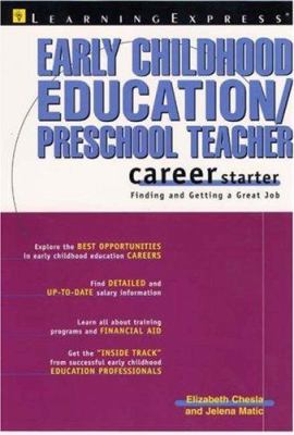 Early Childhood Education/Preschool Teacher Car... 1576854094 Book Cover