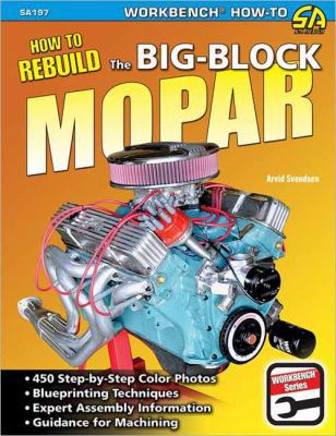 How to Rebuild the Big-Block Mopar 1934709379 Book Cover