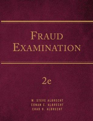 Fraud Examination Updated Printing 0324639732 Book Cover