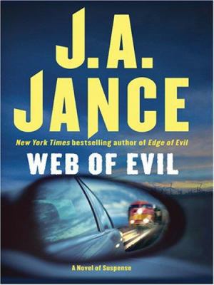 Web of Evil [Large Print] 0786292687 Book Cover