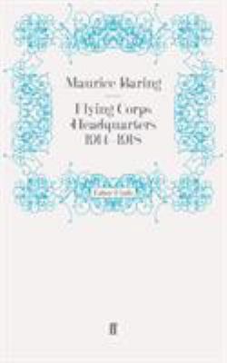 Flying Corps Headquarters 1914-1918 0571247288 Book Cover