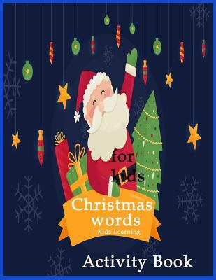 Christmas words kids learning activity book 1728764270 Book Cover