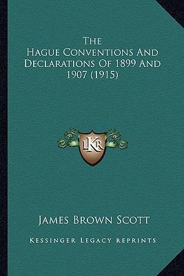 The Hague Conventions And Declarations Of 1899 ... 1164098349 Book Cover