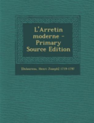 L'Arretin moderne [French] 129345365X Book Cover