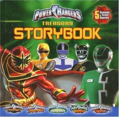 Power Rangers Treasury Storybook 1403723494 Book Cover