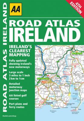 Aa Road Atlas Ireland 074956539X Book Cover