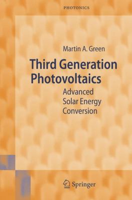 Third Generation Photovoltaics: Advanced Solar ... 3540265627 Book Cover