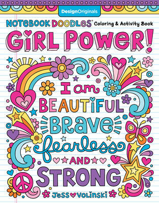 Notebook Doodles Girl Power!: Coloring & Activi... 1497204437 Book Cover