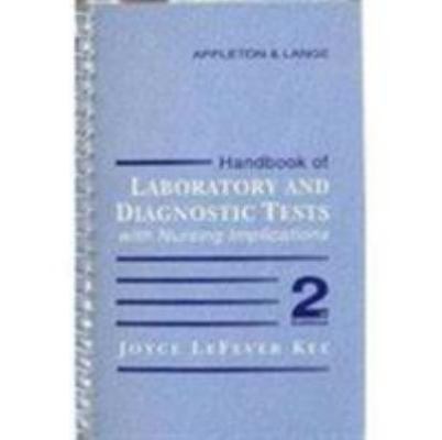 Handbook of Laboratory and Diagnostic Tests Wit... 0838536182 Book Cover