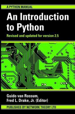 An Introduction to Python 0954161769 Book Cover