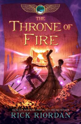 Kane Chronicles, The, Book Two the Throne of Fire 1423142012 Book Cover