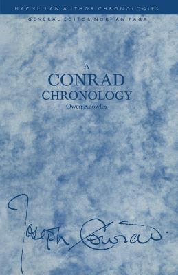 A Conrad Chronology 1349100293 Book Cover