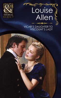 Vicar's Daughter to Viscount's Lady (Mills & Bo... 0263876020 Book Cover