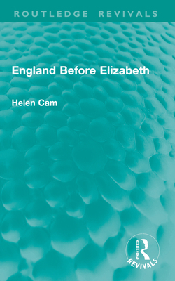 England Before Elizabeth 1041001843 Book Cover