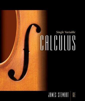Single Variable Calculus 0495011614 Book Cover