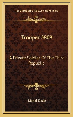 Trooper 3809: A Private Soldier of the Third Re... 1163492019 Book Cover