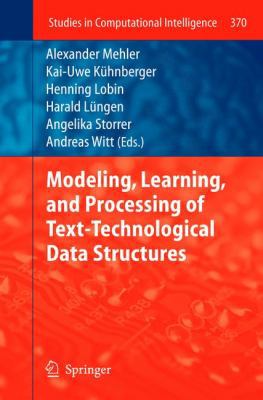 Modeling, Learning, and Processing of Text-Tech... 3642226124 Book Cover