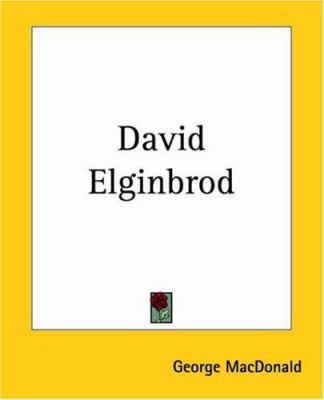 David Elginbrod 1419115197 Book Cover