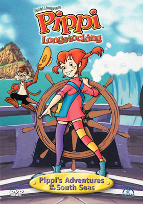 Pippi Longstocking: Pippi's Adventures on the S... B00004REYV Book Cover