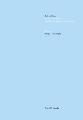 Prager Manuskripte [German] 3796537782 Book Cover