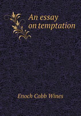 An essay on temptation 5518885229 Book Cover