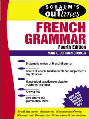 Schaum's Outline of French Grammar 0070138877 Book Cover
