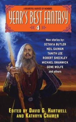 Year's Best Fantasy 4 0060521821 Book Cover