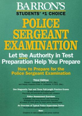 How to Prepare for the Police Sergeant Examination 0812097343 Book Cover