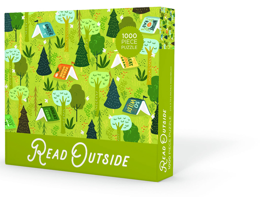 Hardcover Read Outside Puzzle 1000 Piece Book