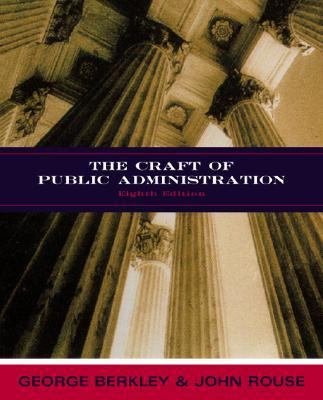 The Craft of Public Administration 0697385906 Book Cover
