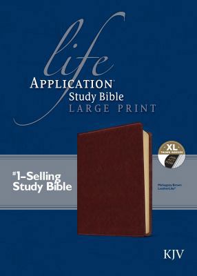 Life Application Study Bible KJV, Large Print [Large Print] 149641795X Book Cover