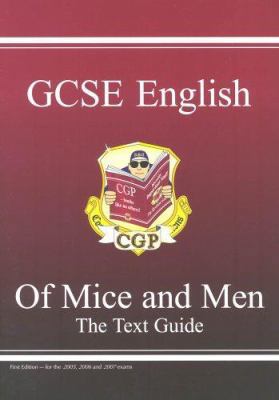 GCSE English: "Of Mice and Men": the Text Guide 1841461148 Book Cover