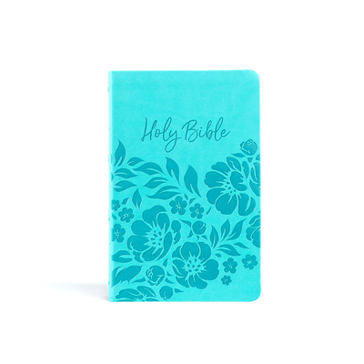 KJV Thinline Bible, Value Edition, Teal Leather... 1087774748 Book Cover