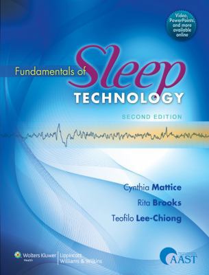 Fundamentals of Sleep Technology 1451132034 Book Cover
