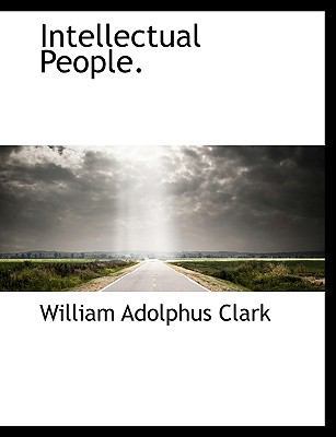 Intellectual People. 1140507931 Book Cover