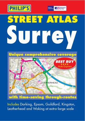 Street Atlas Surrey 0540082899 Book Cover