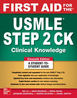 First Aid for the USMLE Step 2 Ck, Eleventh Edi... 1264855109 Book Cover