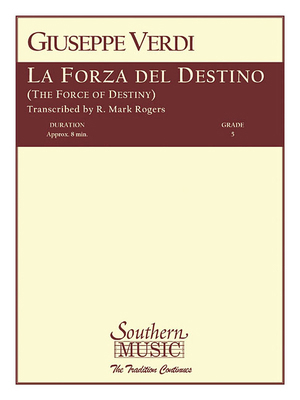 La Forza del Destino: Band/Concert Band 1581063997 Book Cover