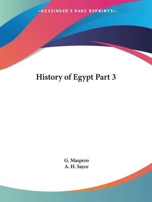 History of Egypt Part 3 0766135047 Book Cover