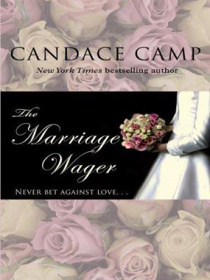 The Marriage Wager (Thorndike Press Large Print... [Large Print] 0786297956 Book Cover