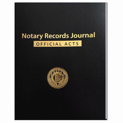 Paperback Notary Records Journal (Soft Cover) Book