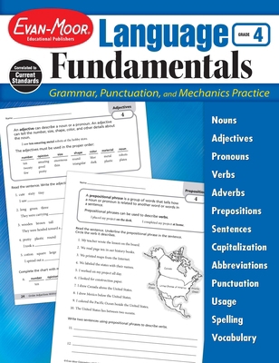 Language Fundamentals, Grade 4 Teacher Resource 1629382205 Book Cover