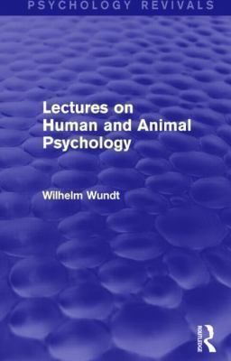 Lectures on Human and Animal Psychology (Psycho... 1138018228 Book Cover