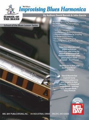 Improvising Blues Harmonica 0786673214 Book Cover