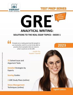 GRE Analytical Writing: Solutions to the Real E... 163651135X Book Cover