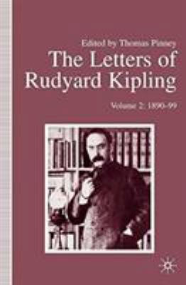 The Letters of Rudyard Kipling: Volume 1: 1872-89 1349638110 Book Cover